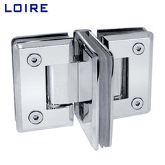 China Wholesale T Hinge Glass to Glass Shower Door T Shape Standard Duty Shower Hinges L-2118