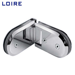 Standard Duty Shower Hinges Glass to Glass 90 degree Glass Door Hinge Glass Hardware L-2135