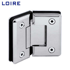 Standard Duty Shower Hinges Glass to Glass 135 Degree Glass Clamp Shower Room Door Hinge Shower Hardware L-2114