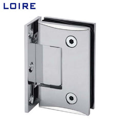 Standard Duty Shower Hinges Wall Mount OffSet Back Plate Glass Door Hinge L-2192