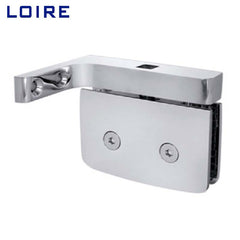 Pivot Shower Hinges Left Hand Mount Shown Offset Bracket Wall Mount Hinge OEM ODM Avalable L-2363L