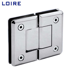 Standard Duty Shower Hinges Glass to Glass 180 Degree Bathroom Door Hinge China Factory Suppliers L-2113