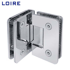 Standard Duty Shower Hinges Glass to Glass 90 degree Glass Clamp Wholesale Glass Door Hinge Glass Hardware L-2105