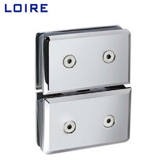 Pivot Shower Hinges Glass to Fixed Transom Mount Glass Door Hinge Glass Connectors L-2332