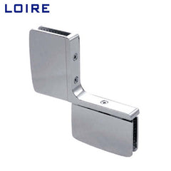 Pivot Shower Hinges Inline Panel Mount Glass to Glass Glass Door Clip Factory Price L-2356