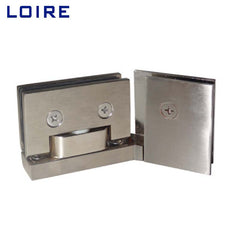 Pivot Shower Hinges Top Or Bottom Mount Glass Door Hinge With Attached U Clamp L-2373
