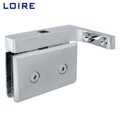 Pivot Shower Hinges Right Hand Mount Shown Offset Bracket Wall Mount Solid Brass Hinge L-2361R