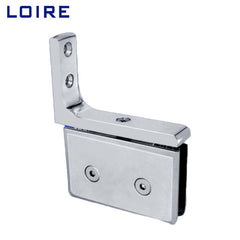 Pivot Shower Hinges Wall Mount Glass Door Hinge Glass Fixed Clip L-2351