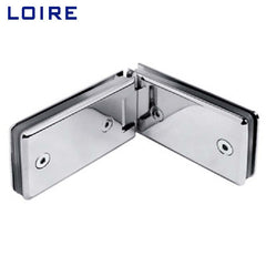 Standard Duty Shower Hinges 90° Glass-to-Glass L-2165