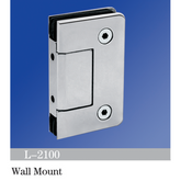 Custom Standard Duty Shower Hinges Wall Mount Glass Clamp For Sell L-2100