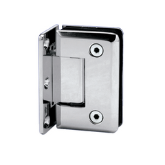 Best Sell Standard Duty Shower Hinges Wall Mount 90 degree Glass Clamp OffSet Back Plate Glass Door Hinge L-2112