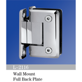 China Top Selling Standard Duty Shower Hinges Wall to Glass 90 Degree Shower Door Hinge L-2116