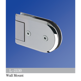 Wall Mount Standard Duty Shower Hinges Wall to Glass Clamp L-2130
