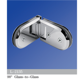 Standard Duty Shower Hinges Glass to Glass 90 degree Glass Door Hinge Glass Hardware L-2135