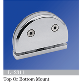 Pivot Shower Hinges Top or Bottem Glass Door Hinge Glass Clamp L-2311