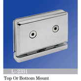 Pivot Shower Hinges Top Or Bottom Mount Glass Door Hinge Made in China L-2331