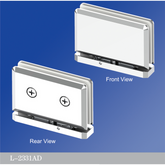 Adjustable Pivot Shower Hinges Top Or Bottom Mount Glass Door Hinge L-2331AD