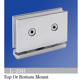 Pivot Shower Hinges Top Or Bottom Mount Glass Door Hinge Glass Clamp Hot Sell L-2341