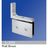 Pivot Shower Hinges Wall Mount Frameless Glass Door Hinge With Good Quality L-2353