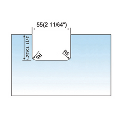 Pivot Shower Hinges Wall Mount Frameless Glass Door Hinge With Good Quality L-2353