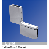Pivot Shower Hinges Inline Panel Mount Glass to Glass Glass Door Clip Factory Price L-2356