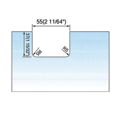 Pivot Shower Hinges Left Hand Mount Shown Offset Bracket Wall Mount Hinge OEM ODM Avalable L-2363L