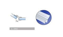 L-2902 135° Glass-to-Glass Sealing Strip | 6–12 mm Glass | 7 ft (2.13 m)