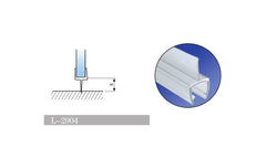 L-2904 Glass-to-Floor Sealing Strip | 6 – 12 mm Glass | 7 ft (2.13 m)