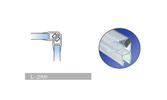 L-2909 90° Glass-to-Glass Sealing Strip | Compatible with 6–12 mm Glass | 7 ft (2.13 m)