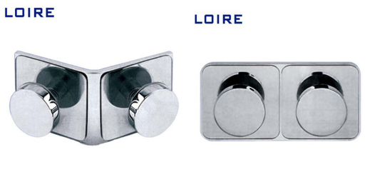 The Invisible Artistry: How Beveled Edge Shower Glass Clamps Elevate Modern Bathroom Design