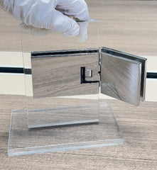 Self-Centering 135° Glass-to-Glass Shower Hinges | Max Load 45KG Loire Hardware L-6034